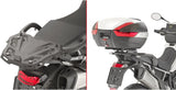 Monolock Black Tech Top Case - 30 Lt C30Nt Technopolymer - Givi Compatible With Triumph Tiger 900 (2020-2023)