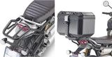 Monokey Animal Carrier Top Case - 33 Lt Nylon - Givi Compatible With Triumph Scrambler 1200 (2019-2024)