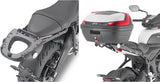 Monolock Vision Black Tech Top Case - 34 Lt Vision Technopolymer - Givi Compatible With Triumph Trident 660 (2021-2024)