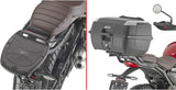 Monolock Blade Black Tech Top Case - 47 Lt Blade Technopolymer - Givi Compatible With Triumph Scrambler 400 X (2024)