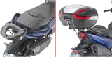 Monolock Black Tech Top Case - 30 Lt C30Nt Technopolymer - Givi Compatible With Sym Max Sym Tl 500 (2020-2024)