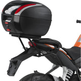 Monolock Alpina Aluminium Top Case - 44 Lt Alpina Aluminium - Givi Compatible With Ktm 200 Duke (2011-2016)