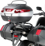 Monokey Trekker Aluminium Top Case - 52 Lt Trekker Aluminium - Givi Compatible With Honda Cbf 1000 - St (2010-2014)