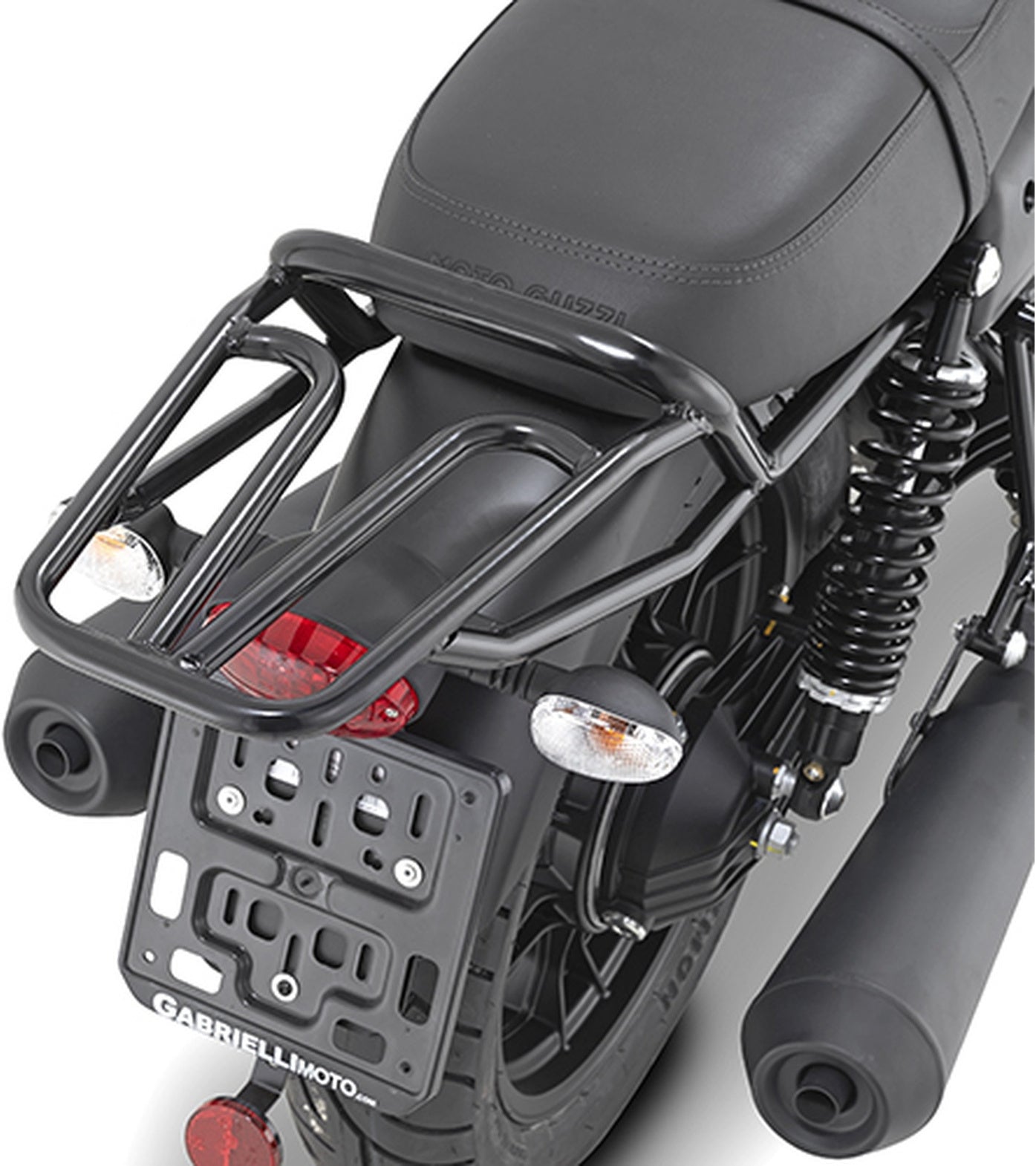 Monolock Blade Black Tech Top Case - 47 Lt Blade Technopolymer - Givi Compatible With Moto Guzzi V7 Iii Stone Night Pack (2019-2020)