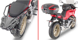 Monokey Trekker Outback Evo Smart Aluminium Top Case - 42 Lt Trekker Outback Evo Smart Aluminium - Givi Compatible With Moto Guzzi V 100 Mandello 1000 (2022-2024)