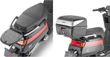 Monolock Black Tech Top Case - 30 Lt Technopolymer - Givi Compatible With Niu Nqi (2019-2024)