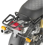 Monolock Vision Black Tech Top Case - 34 Lt Vision Technopolymer - Givi Compatible With Royal Enfield Interceptor 650 (2019-2024)