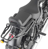 Monolock Alpina Black Aluminium Top Case - 44 Lt Alpina Aluminium - Givi Compatible With Royal Enfield Meteor 350 (2021-2022)