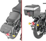 Monolock Blade Black Tech Top Case - 47 Lt Blade Technopolymer - Givi Compatible With Royal Enfield Classic 350 (2022-2024)