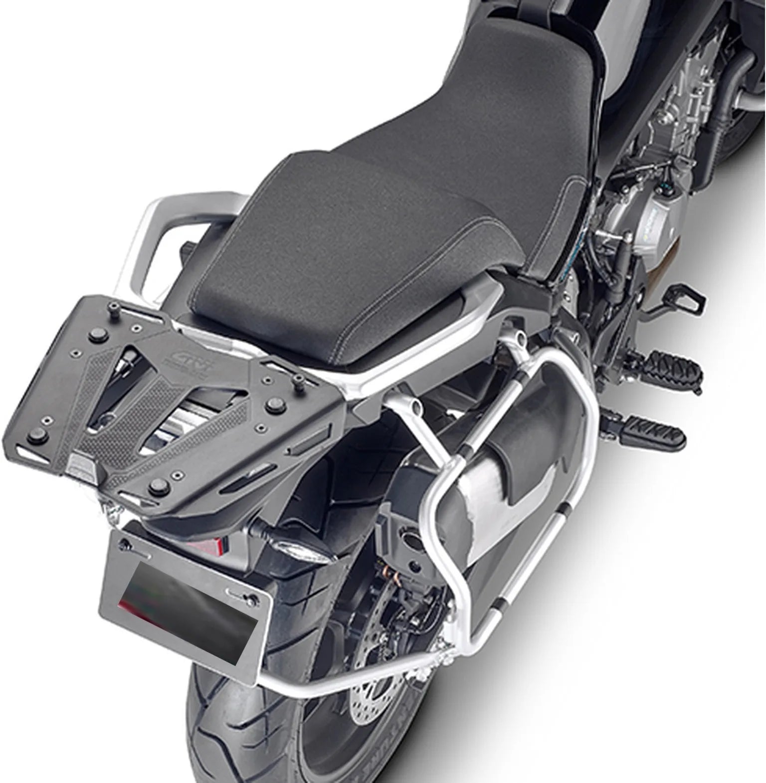 Monokey Black Tech Top Case - 40 Lt Technopolymer - Givi Compatible With Cfmoto 800 Mt (2022-2024)
