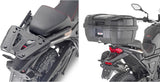 Monokey Black Top Case - 33 Lt For Original Rack Nylon - Givi Compatible With Voge Valico 650 Ds (2021-2024)