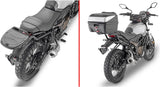 Monolock Black Tech Top Case - 30 Lt C30Nt Technopolymer - Givi Compatible With Voge Trofeo 300 Ac Scrambler (2022-2024)
