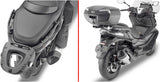 Monokey Trekker Outback Evo Smart Black Aluminium Top Case - 42 Lt Trekker Outback Evo Smart Aluminium - Givi Compatible With Voge Sr4 350 (2022-2024)