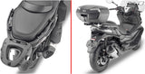 Monolock Blade Black Tech Top Case - 47 Lt Blade Technopolymer - Givi Compatible With Voge Sr4 350 (2022-2024)