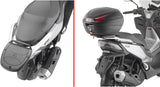 Monolock Blade Black Tech Top Case - 37 Lt Blade Technopolymer - Givi Compatible With Voge Sr1 125 (2023-2024)