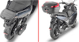 Monolock Alpina Aluminium Top Case - 44 Lt Alpina Aluminium - Givi Compatible With Kl Brera 125 - 300 (2022-2024)