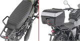 Monolock Simply Iv Black Tech Top Case - 45 Lt Simply Iv Technopolymer - Givi Compatible With Brixton Cromwell 250 (2022-2024)
