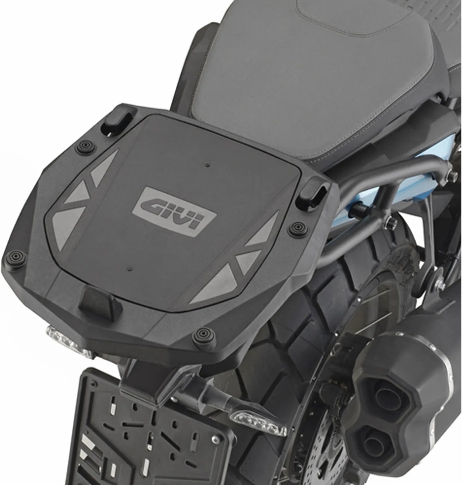 Monokey Aluminium Top Case - 47 Lt Technopolymer - Givi Compatible With Qj Motor Srt 600 Sx (2024)