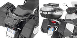 Monokey Trekker Black Aluminium Top Case - 46 Lt 6Kg Trekker Aluminium - Givi Compatible With Honda Nt 1100 (2022-2024)