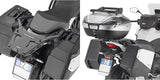 Monokey Trekker Dolomiti Black Aluminium Top Case - 46 Lt 6Kg Trekker Dolomiti Aluminium - Givi Compatible With Honda Nt 1100 (2022-2024)