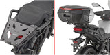 Monokey Black Top Bag - 40 Lt Nylon - Givi Compatible With Yamaha Tracer 9 - Gt - Gt+ (2025)