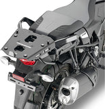 Monokey Trekker Lite Black Top Case - 52 Lt 6Kg Trekker Lite Technopolymer - Givi Compatible With Suzuki V-Strom 1050 De (2023)