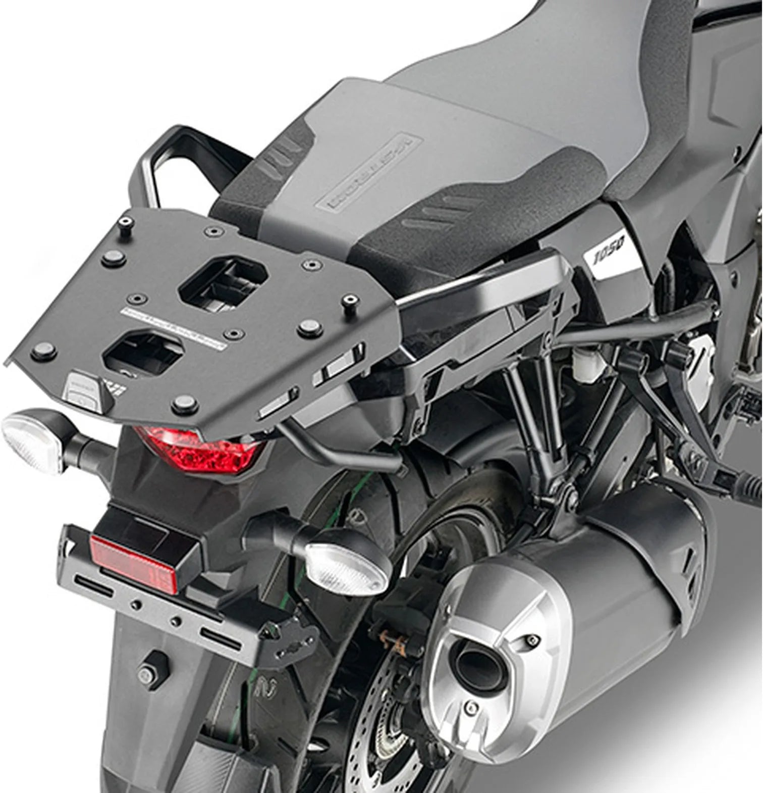 Monokey Aluminium Top Case - 47 Lt 6Kg Technopolymer - Givi Compatible With Suzuki V-Strom 1050 - Xt - Se (2020-2024)