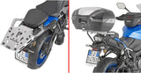 Monokey Arena Black Tech Top Case - 45 Lt Arena Technopolymer - Givi Compatible With Suzuki Gsx-S 1000 Gx (2024)