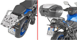 Monokey Trekker Lite Black Top Case - 35 Lt Trekker Lite Technopolymer - Givi Compatible With Suzuki Gsx-S 1000 Gx (2024)