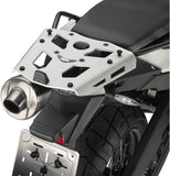 Monokey Trekker Outback Evo Smart Aluminium Top Case - 58 Lt 6Kg Trekker Outback Evo Smart Aluminium - Givi Compatible With Bmw F 650 Gs (2008-2017)