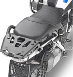 Monokey Trekker Black Aluminium Top Case - 33 Lt 6Kg Trekker Aluminium - Givi Compatible With Bmw R 1250 Gs (2019-2023)