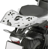 Monokey Trekker Outback Evo Smart Aluminium Top Case - 58 Lt For Original Rack Trekker Outback Evo Smart Aluminium - Givi Compatible With Bmw S 1000 Xr (2015-2019)