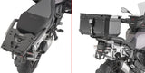 Monokey Trekker Lite Gray Top Case - 35 Lt For Original Rack Trekker Lite Technopolymer - Givi Compatible With Bmw R 1300 Gs Adventure (2025)