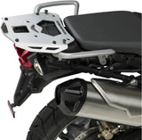 Monokey Trekker Aluminium Top Case - 52 Lt 6Kg Trekker Aluminium - Givi Compatible With Triumph Tiger 800 - Xc - Xr (2011-2017)