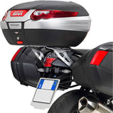 Monokey Trekker Aluminium Top Case - 52 Lt Trekker Aluminium - Givi Compatible With Bmw K 1200 R (2005-2008)