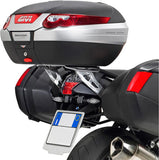 Monokey Trekker Lite Black Top Case - 52 Lt Trekker Lite Technopolymer - Givi Compatible With Bmw K 1200 R (2005-2008)