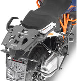 Monokey Trekker Lite Black Top Case - 35 Lt Trekker Lite Technopolymer - Givi Compatible With Ktm 1290 Super Adventure S (2021-2024)