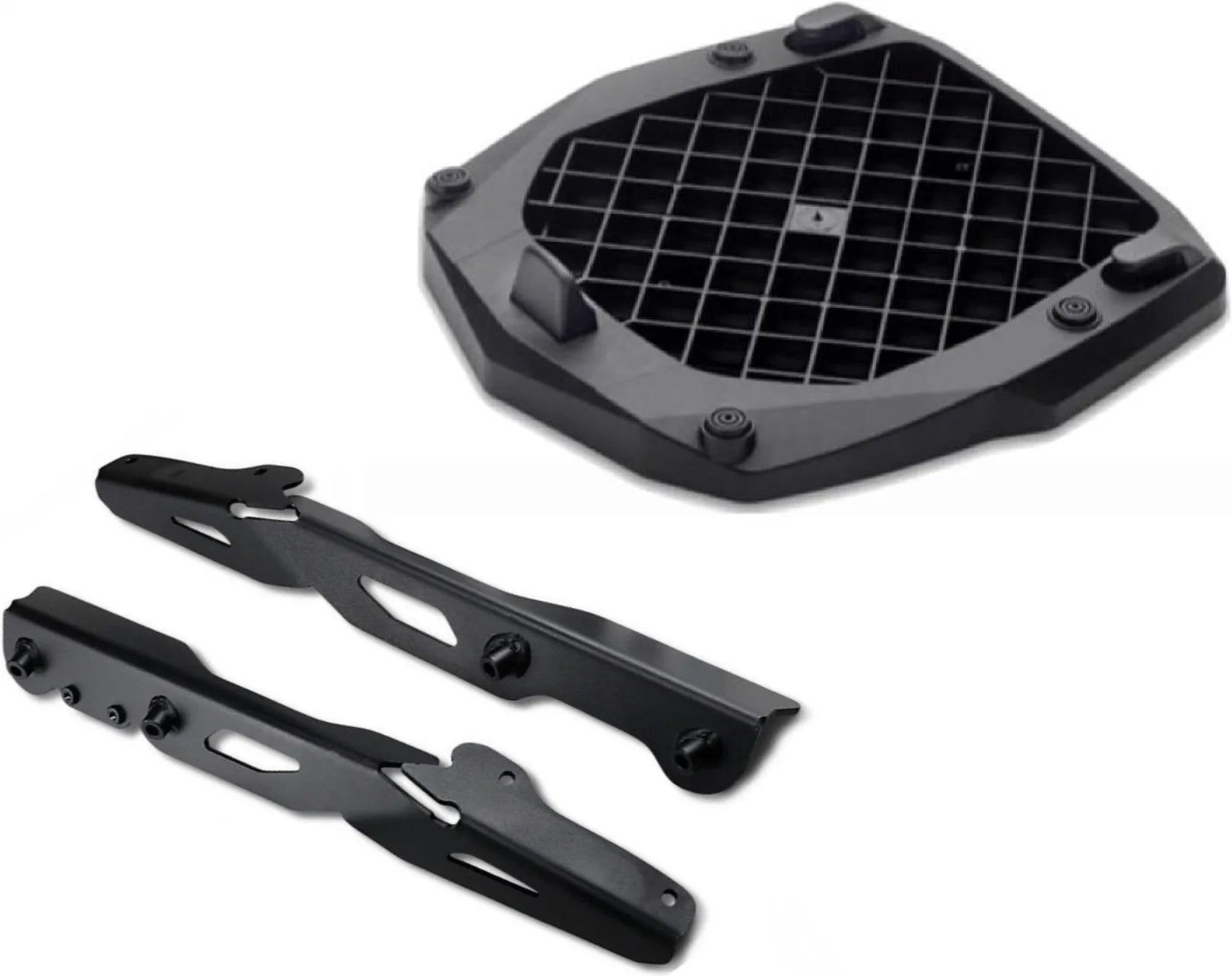 Monokey Trekker Dolomiti Black Aluminium Side Cases - 60 Lt Trekker Dolomiti Aluminium - Givi Compatible With Ktm 790 Adventure (2023-2025)