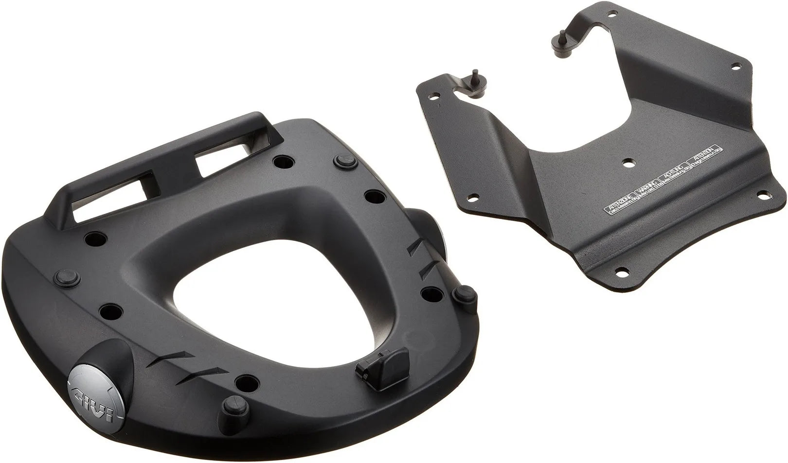 Monokey Trekker Black Aluminium Top Case - 46 Lt Trekker Aluminium - Givi Compatible With Honda Africa Twin 750 (1996-2002)