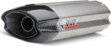 Exhaust Tip With Noise Certification Suono Stainless Steel Carbon - Mivv Compatible With Honda Cbr 600 Rr (2005-2006)