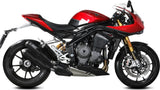 Dual Exhaust System With Sound Certification Mk3 Carbon - Mivv Compatible With Triumph Speed Triple 1200 Rr - Rs (2021-2024)