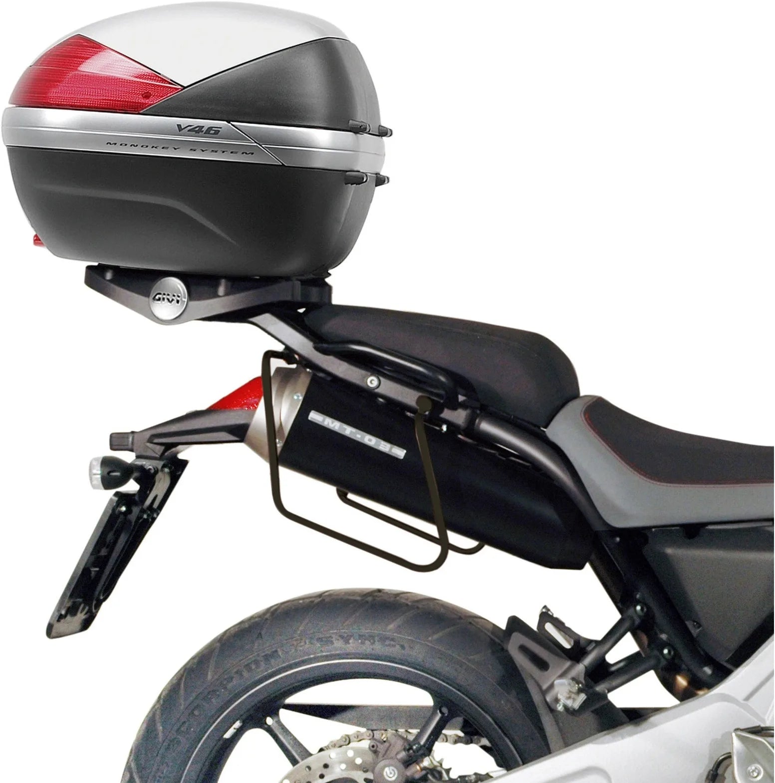 Holder For Side Bags - Givi Compatible With Yamaha Mt-03 660 (2006-2014)