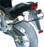 Black Side Bags - 60 Lt Nylon - Givi Compatible With Kawasaki Er-6 F (2005-2008)