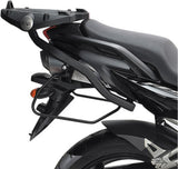 Trekker Canyon Black Top Case + Side Bags - 96 Lt Trekker Canyon Technopolymer - Givi Compatible With Yamaha Fz-6 - Fazer (2004-2006)