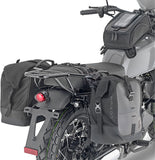 Black Side Bags - 60 Lt Nylon - Givi Compatible With Brixton Cromwell 125 (2022-2024)