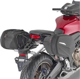 Rear Rack Monolock + Holder For Easylock Side Bags Or Side Bags - Givi Compatible With Honda Cb 650 R (2021-2023)