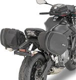 Black Side Bags - 60 Lt Nylon - Givi Compatible With Kawasaki Z 650 (2017-2019)