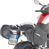 Black Side Bags - 60 Lt Nylon - Givi Compatible With Bmw F 900 R (2020-2024)