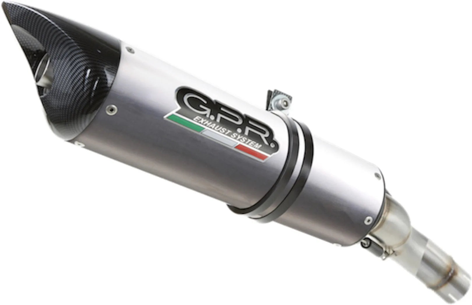 Exhaust Tip With Noise Certification Tiburon Titanium - Gpr Compatible With Kawasaki Zx-6R (2005-2006)