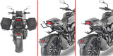 Black Side Bags - 60 Lt Nylon - Givi Compatible With Honda Cb 1000 R (2018-2020)